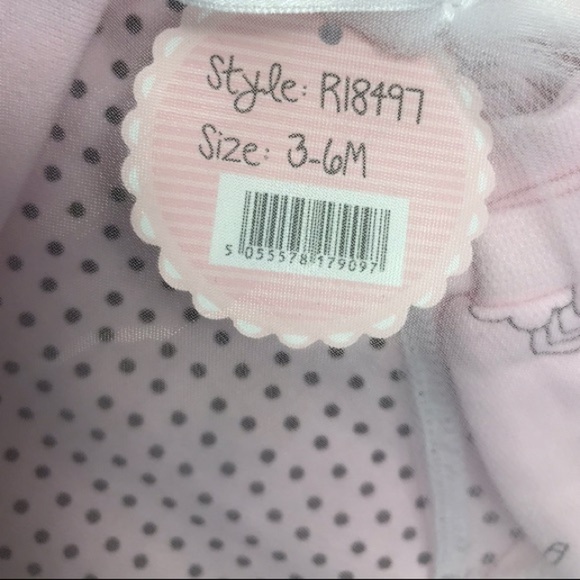 NWT BABY GIRL PRINCESS UNICORN 6-PIECE LAYETTE SET - Picture 6 of 8